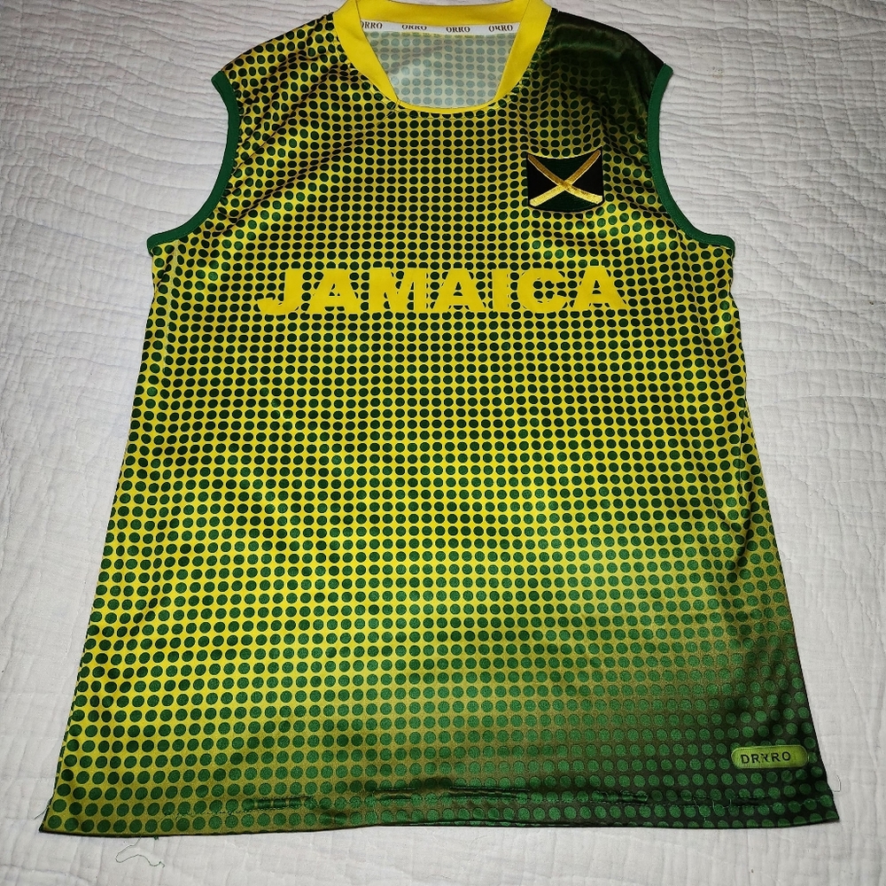 Orro Jamaica Dry Fit Sleeveless Jersey Mens Sz Medium